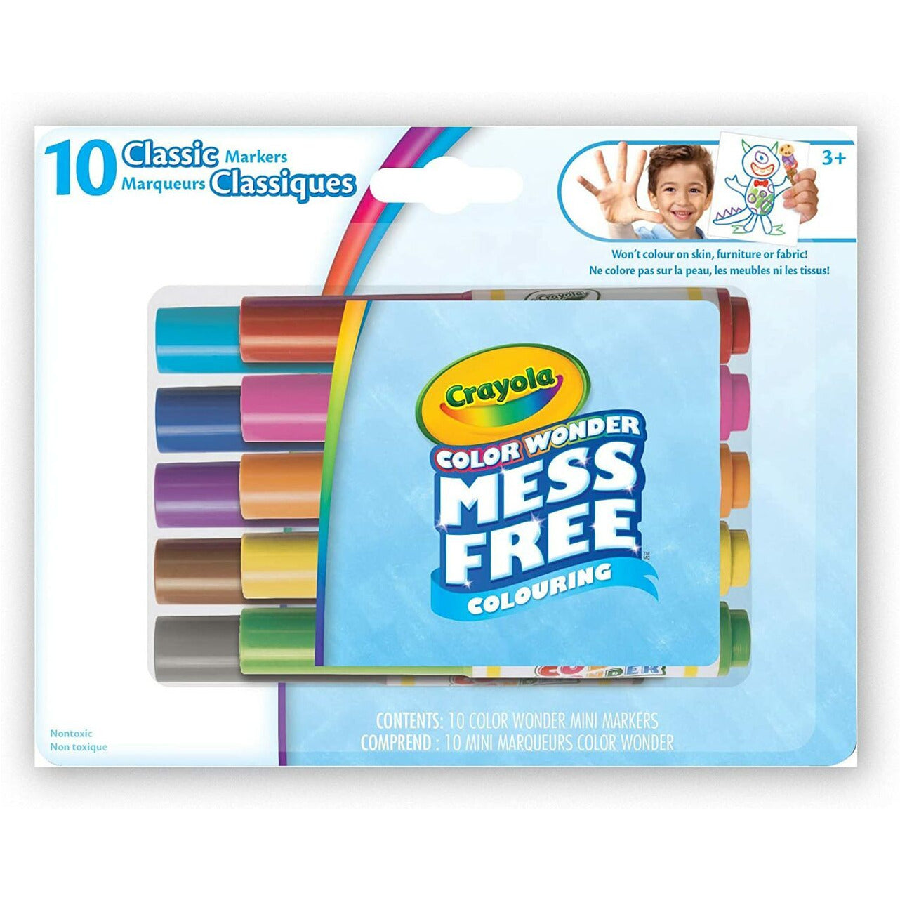 Crayola Color Wonder 10ct Mini Markers