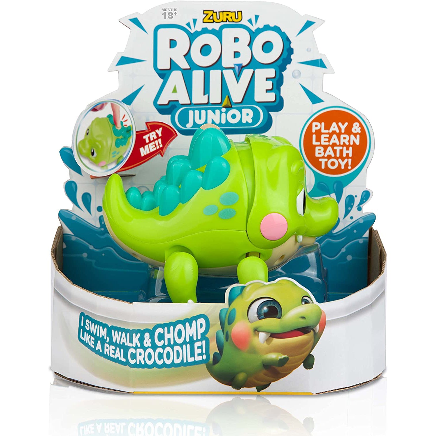Zuru Robo Alive Junior - Crocodile Bath Toy
