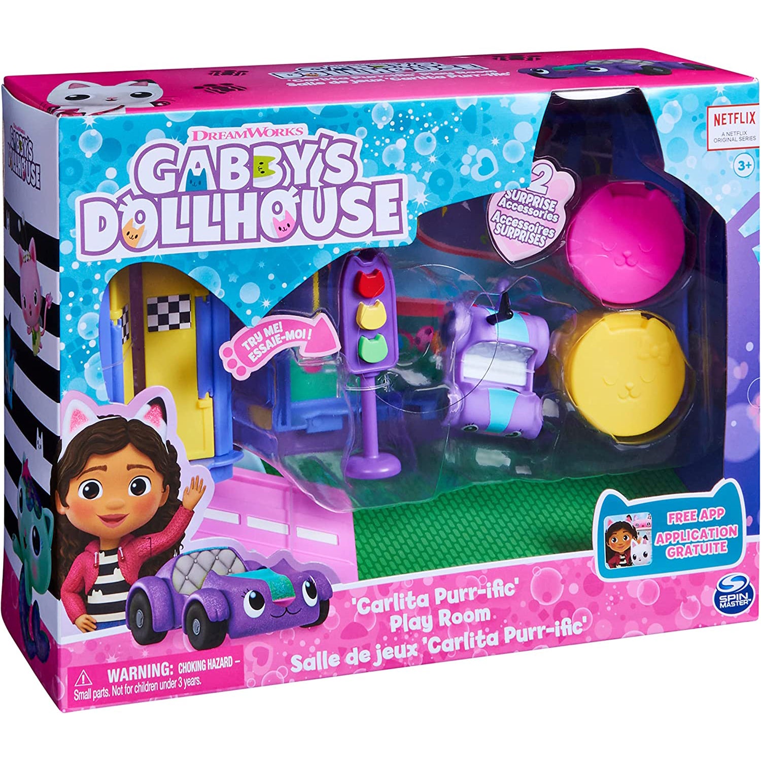 Gabby's Dollhouse - Carlita Purr-ific Play Room