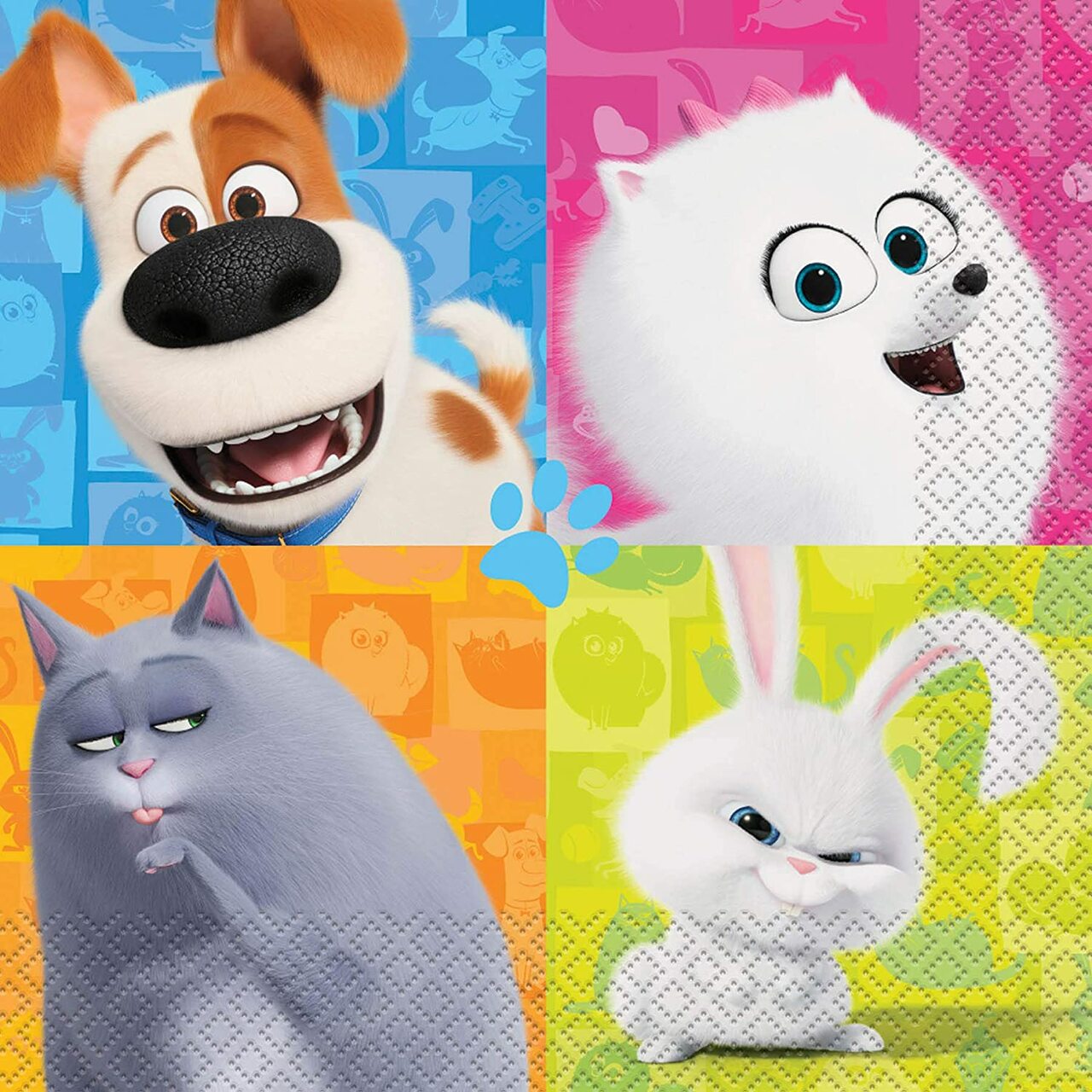 The Secret Life of Pets 2 Luncheon Napkins [16 per Pack]