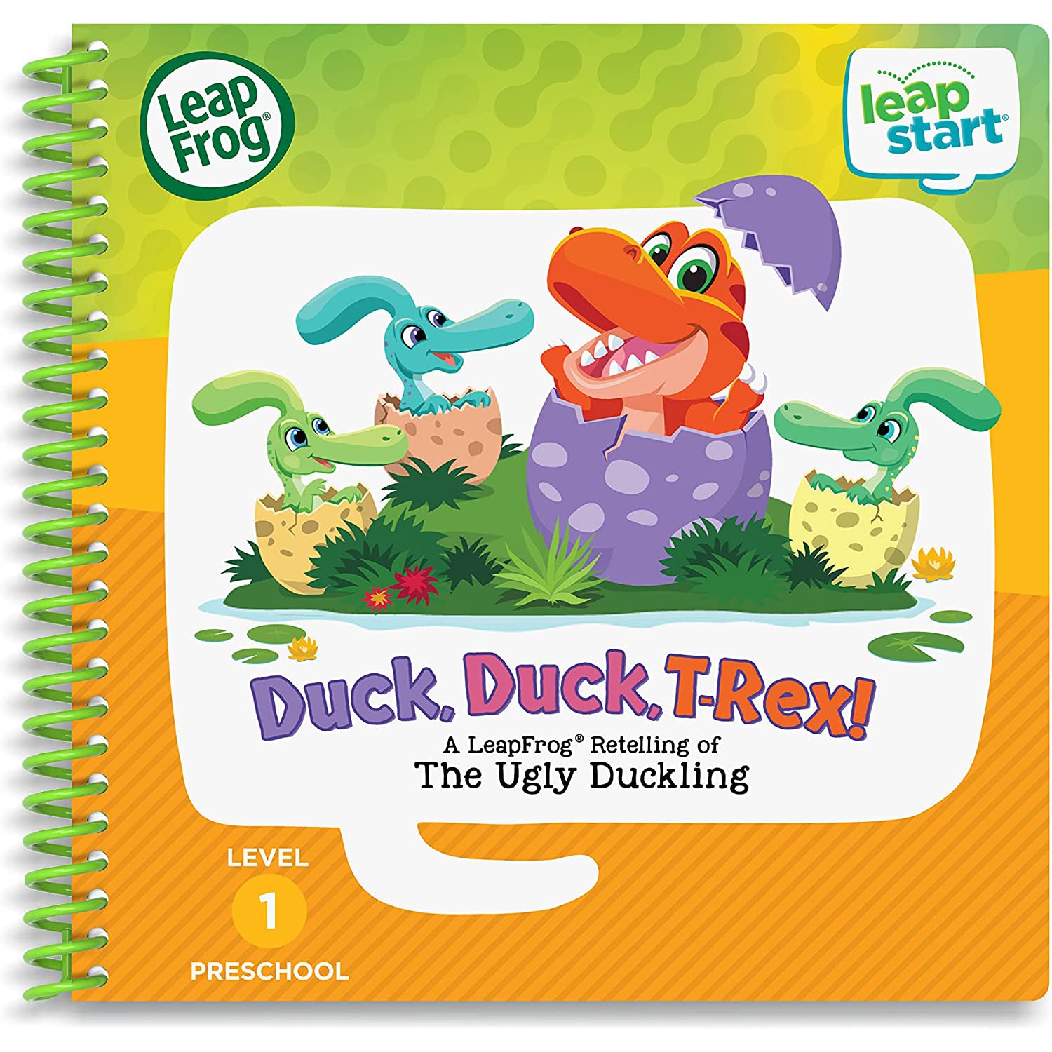LeapFrog LeapStart Preschool Storybook: Duck, Duck T-Rex!