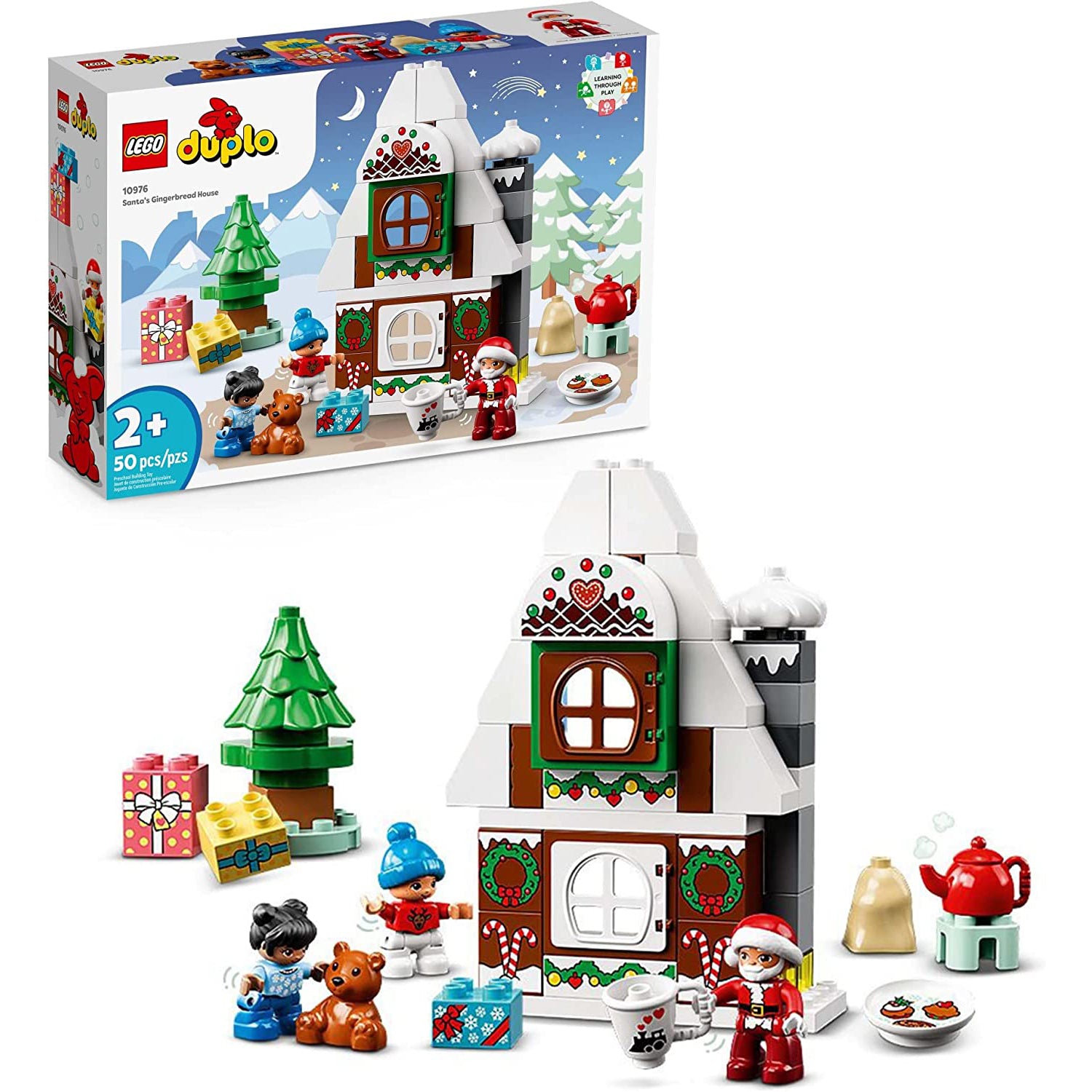 LEGO DUPLO Santa's Gingerbread House [10976 - 50 Pieces]
