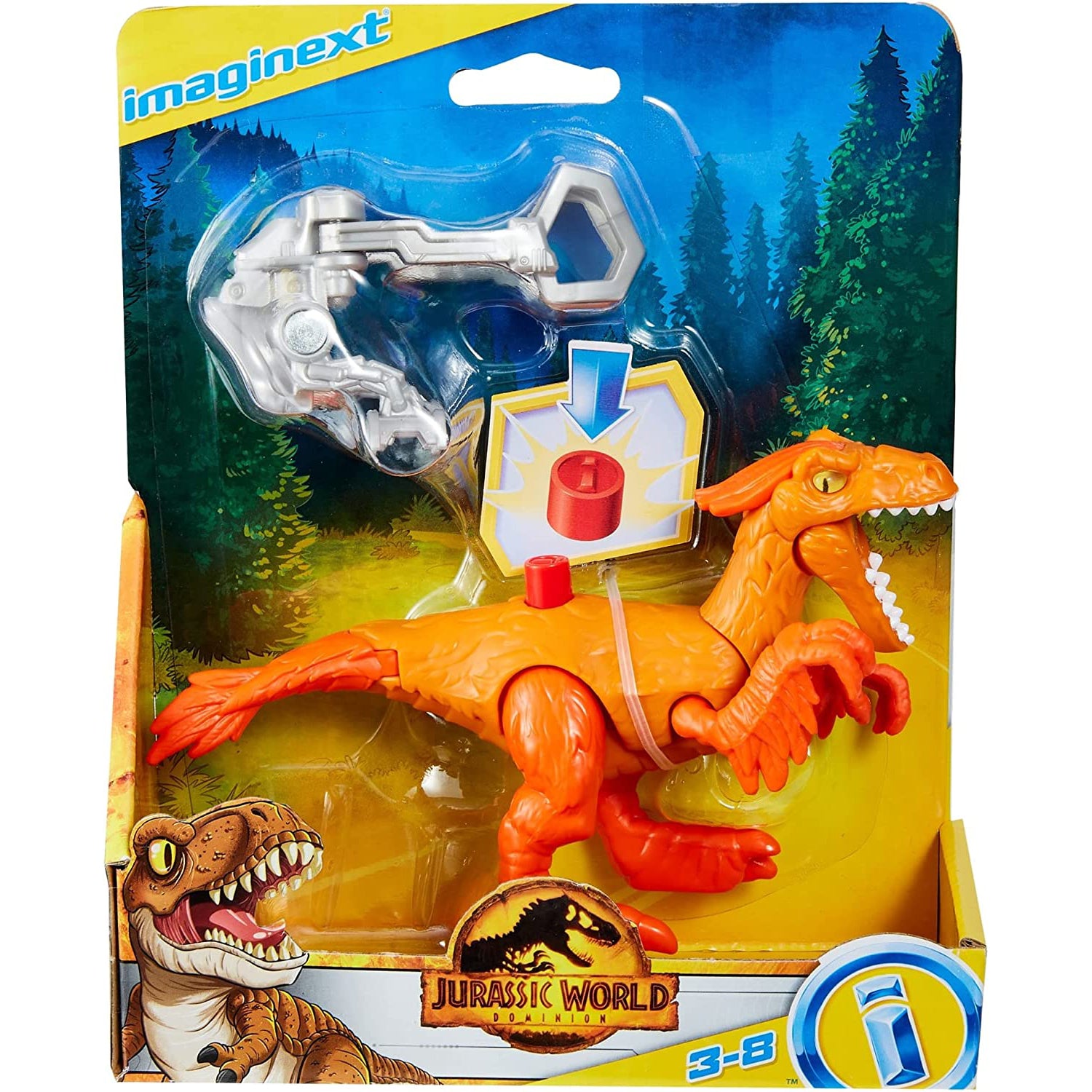 Fisher-Price Imaginext Jurassic World Pyroraptor Figure