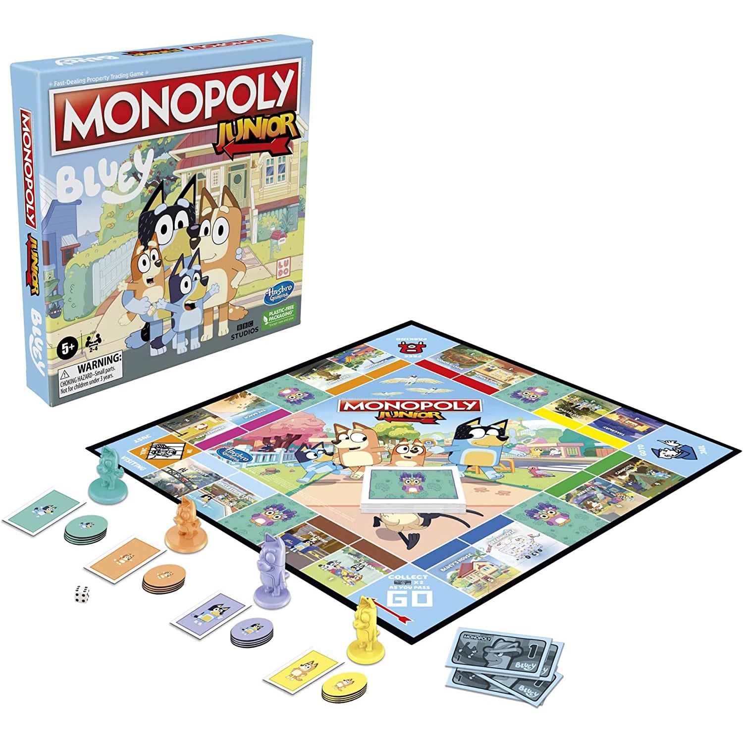 Monopoly Junior: Bluey Edition Board Game
