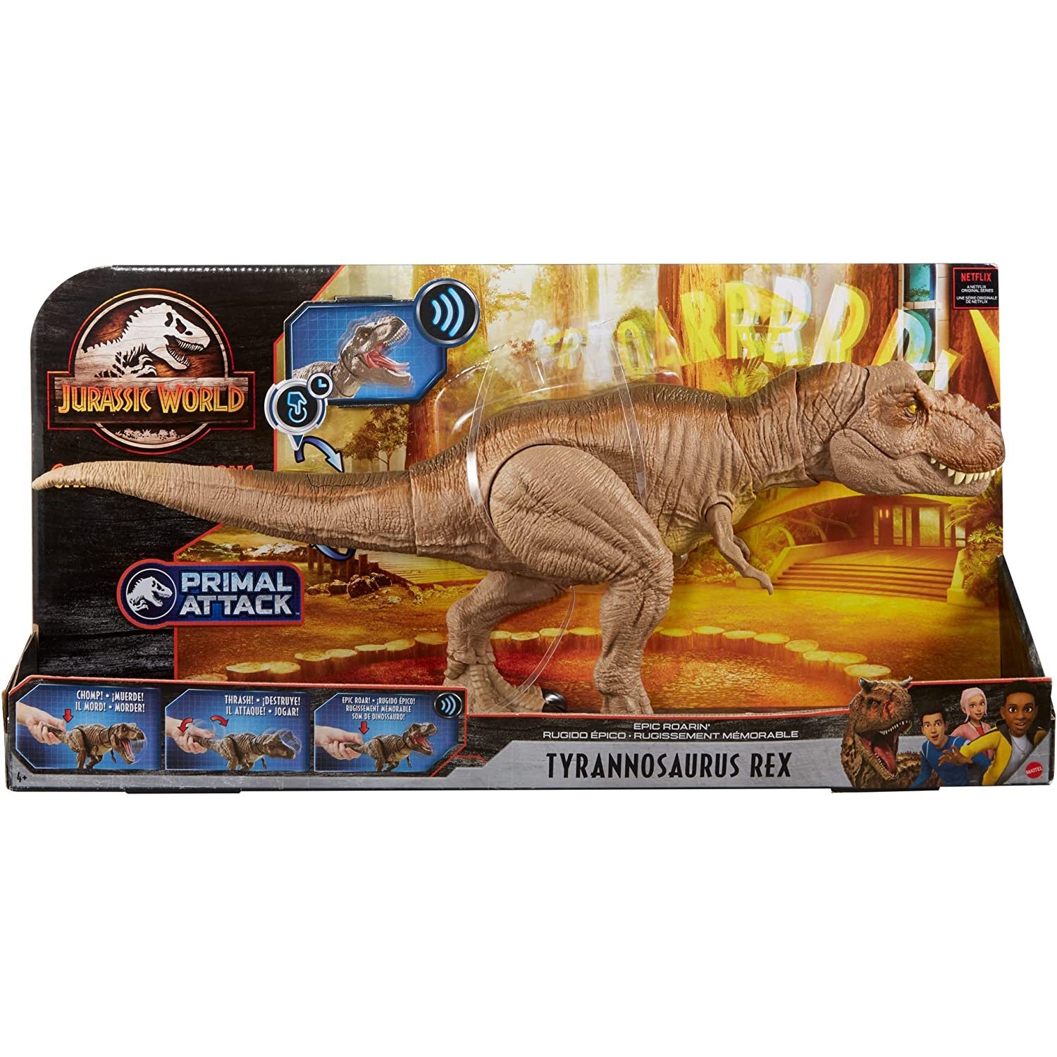 Jurassic World Camp Cretaceous Epic Roarin' Tyrannosaurus Rex