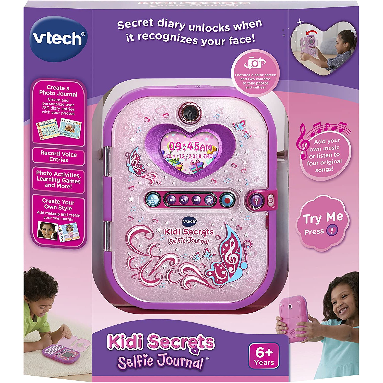 Vtech Kidi Secrets Selfie Journal — Bright Bean Toys