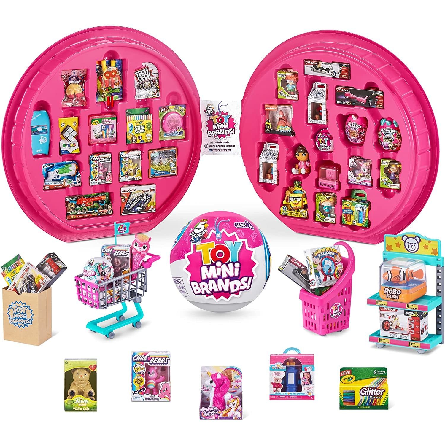 Zuru 5 Surprise Toy Mini Brands Collector's Case with Minis, 5 pc - Ralphs