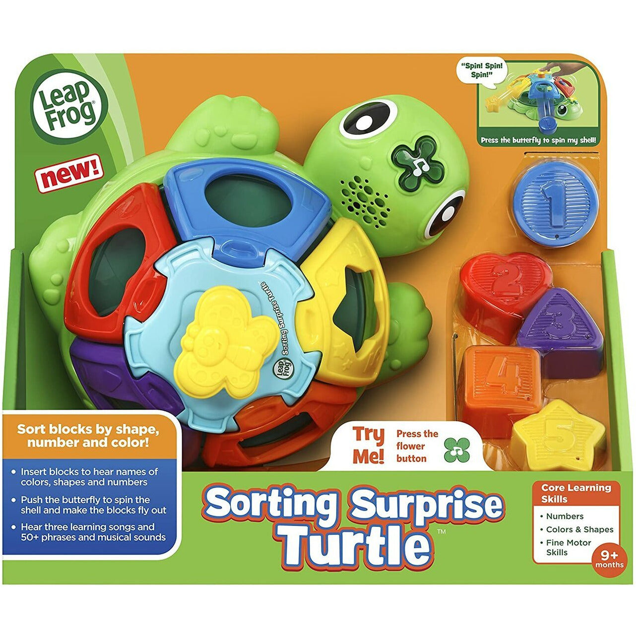 LeapFrog Sorting Surprise Turtle (English Version)