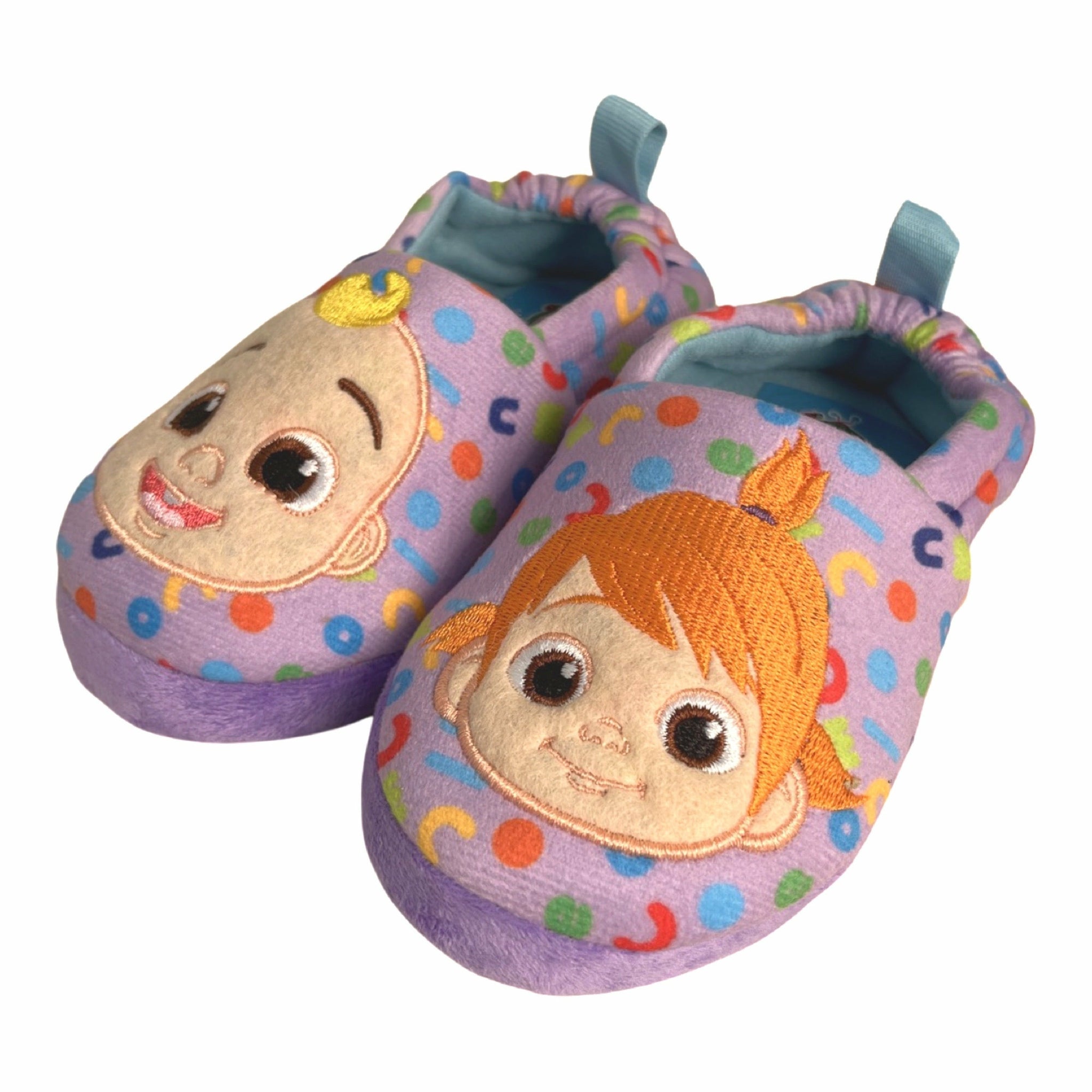 CoCoMelon Toddler Slippers - Purple