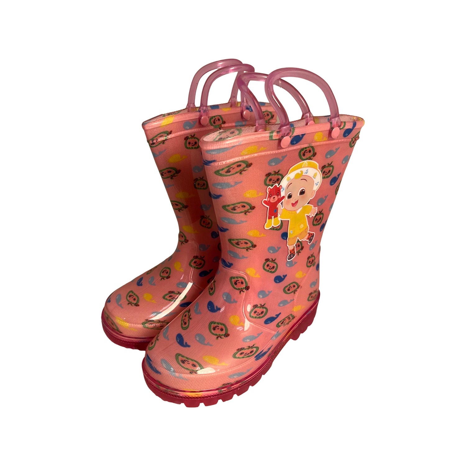 CoComelon Light Up Rain Boots - Pink