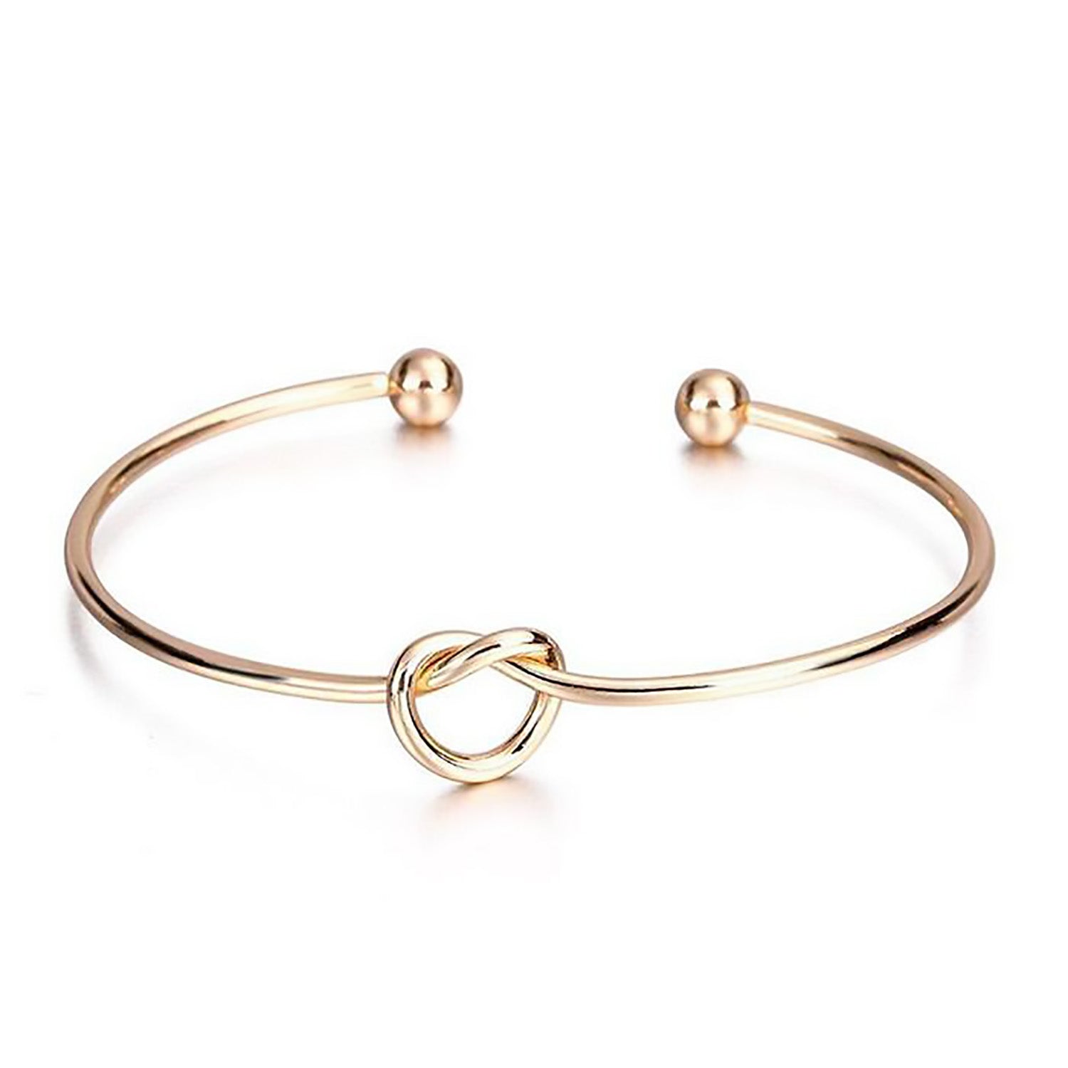 Silver Plated 3-Pack Knot Bangles