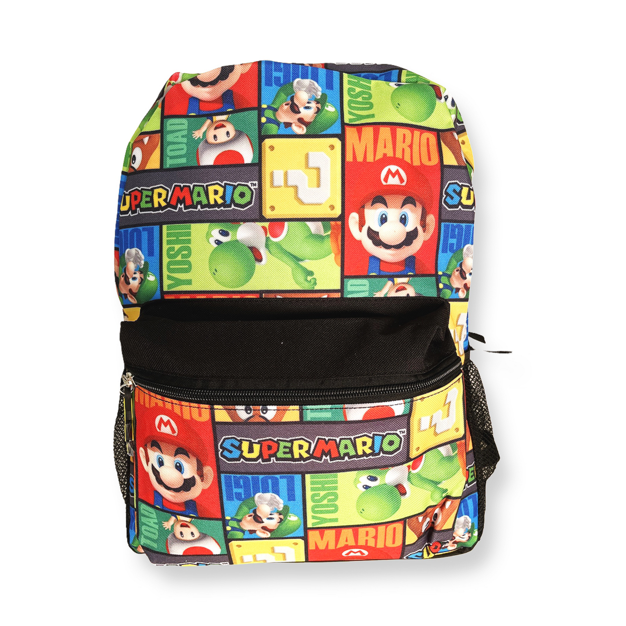 Super Mario All Over Print 16 Inch Backpack