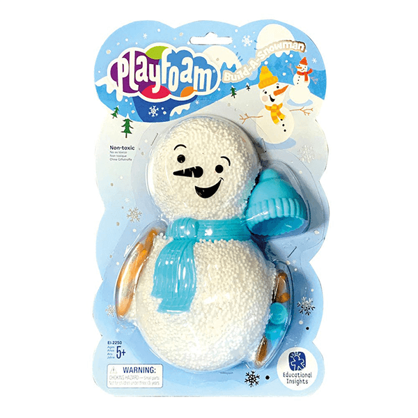 Playfoam Build-A-Snowman - Assorted